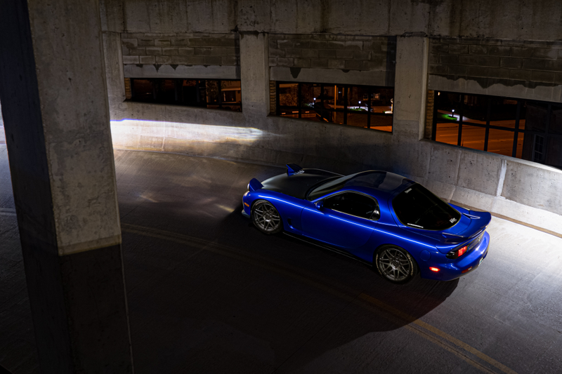 Illustration for article titled Your Ridiculously Awesome, Previously On Fire Mazda RX-7 Wallpapers Are Here